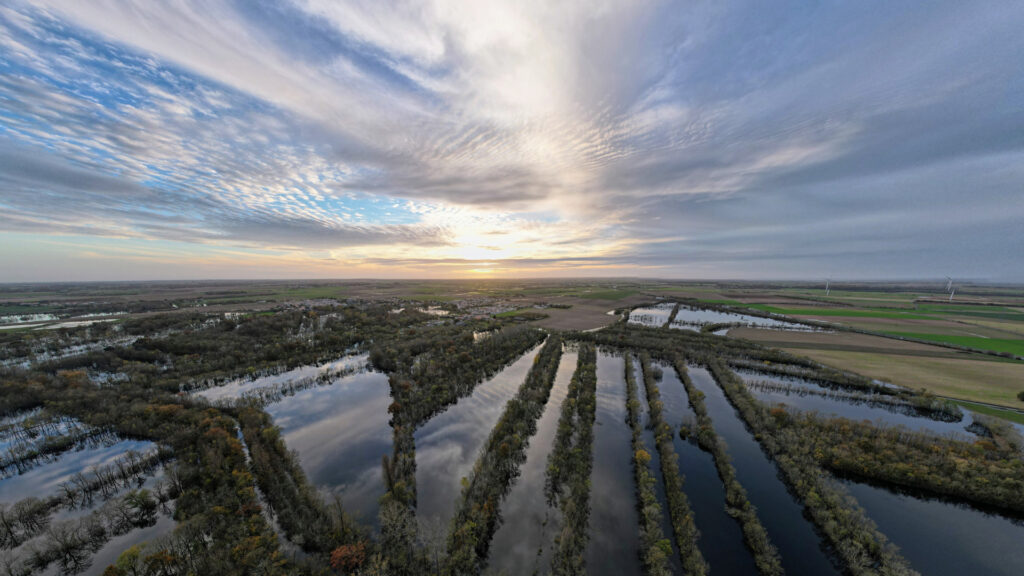 Imagerie drone catastrophe naturelle