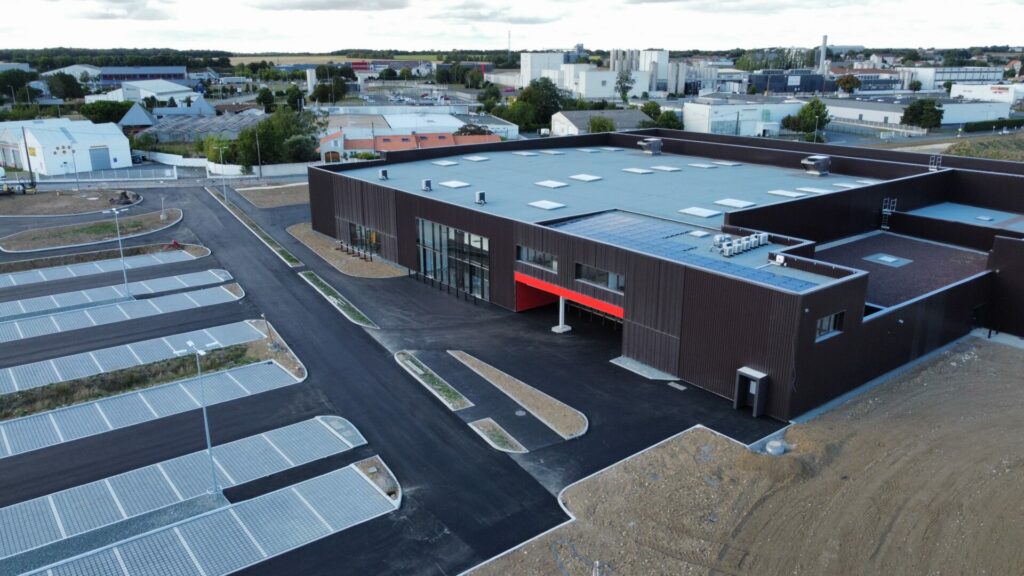 Suivie de chantier drone Intermarché Surgères Tenor Capture